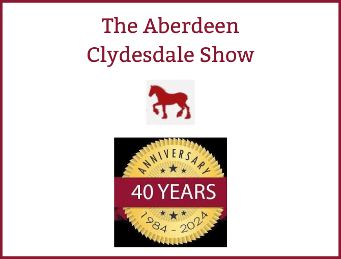 The Aberdeen Clydesdale Show