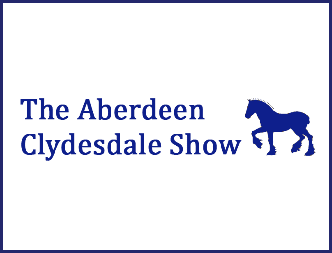 Aberdeen Clydesdale Show logo